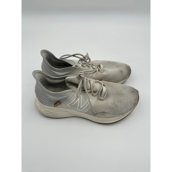 New Balance Shoes - New Balance Fresh Foam Roav V1 Womens Athletic Running Shoe Gray Lace Up Sneaker